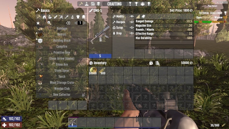 7 days to die big inventory 60sl new info panel additional screenshot 2