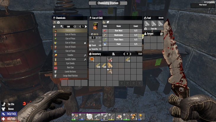 7 days to die craftable canned food and candy additional screenshot 1