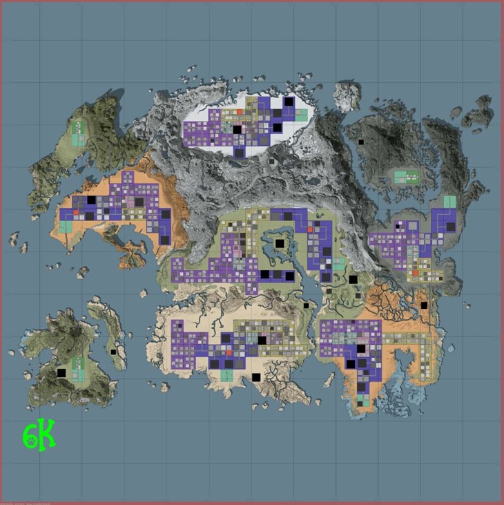 7 days to die fluffy panda skyrim tamriel map, 7 days to die prefab, 7 days to die biomes, 7 days to die maps