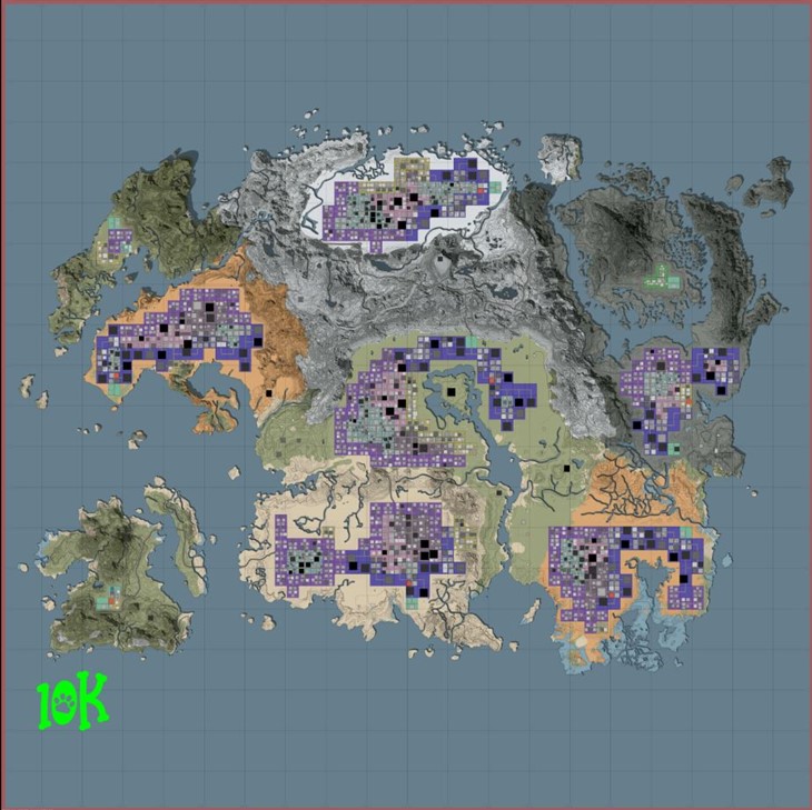 7 days to die fluffy panda skyrim tamriel map additional screenshot 1