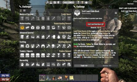 7 days to die isi craft but do not place land claim block challenge, 7 days to die quests