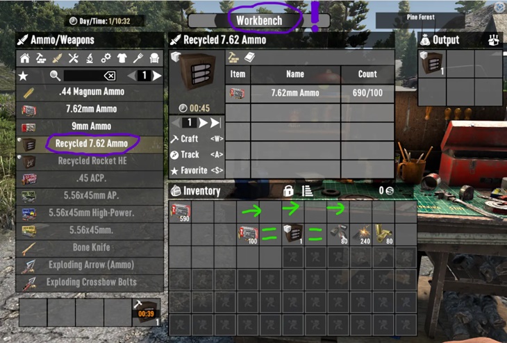 7 days to die littleredsonja ammunition recycling additional screenshot 1