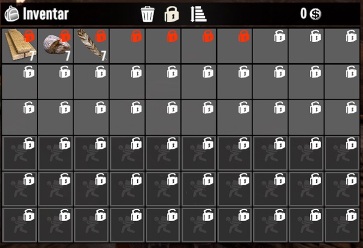 7 days to die lockslot color, 7 days to die icons, 7 days to die hud mod