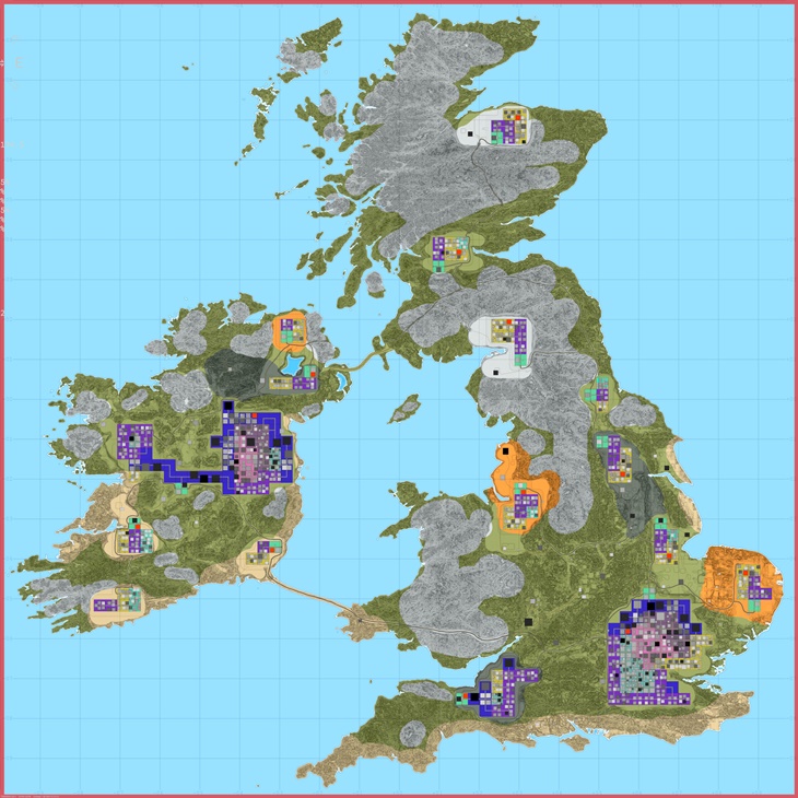 7 days to die map british isles undead one, 7 days to die prefab, 7 days to die biomes, 7 days to die maps