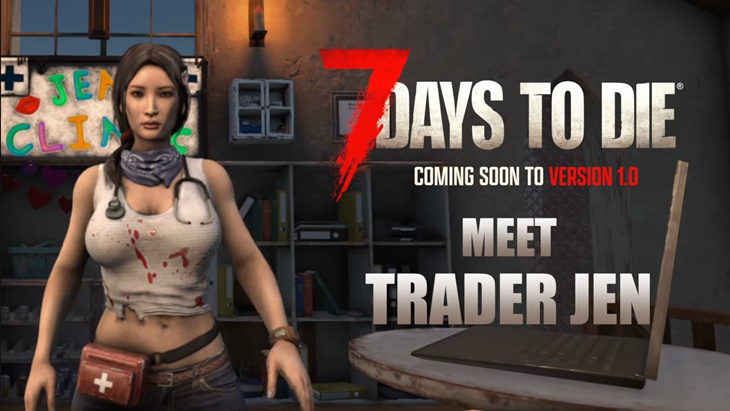 7 days to die new trader voice over iv, 7 days to die news