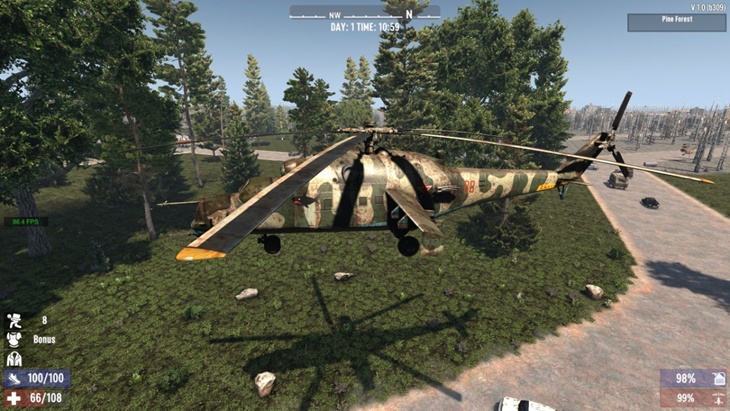 7 days to die the hind helicopter changelog screenshot