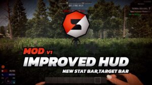 7 days to die improved hud new statusbar and targetbar