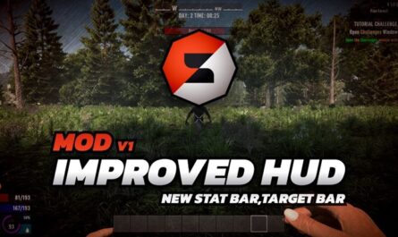 7 days to die improved hud new statusbar and targetbar