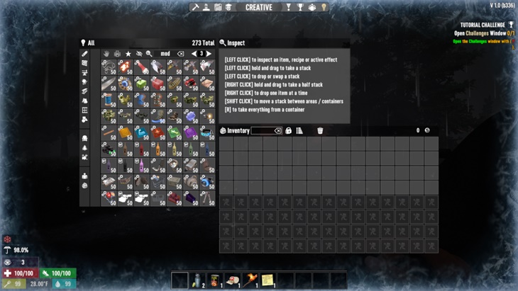 Item Modifiers Stack Limit 50