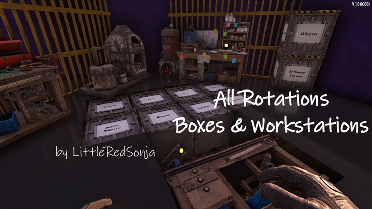 LittleRedSonja All Rotations for Boxes & Workstations