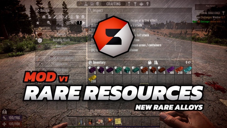 7 days to die rare resources