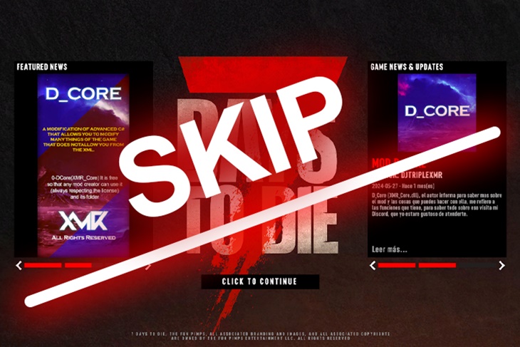 Skip News Screen