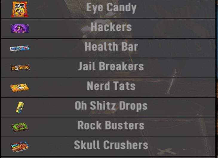 TheMeanOnes Craftable Candies