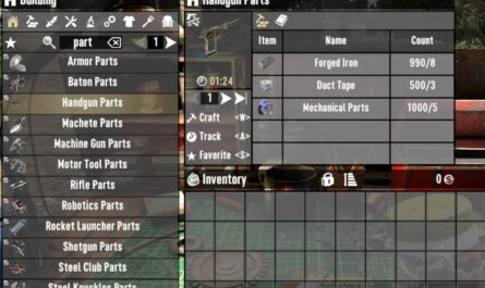 7 days to die themeanones craftable parts