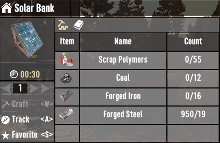 TheMeanOnes Craftable Solar Bank