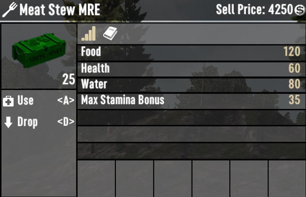 7 days to die themeanones mres all in one drink food combo additional screenshot 2