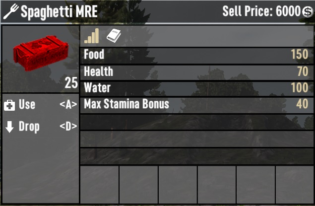 7 days to die themeanones mres all in one drink food combo additional screenshot 5