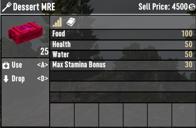 7 days to die themeanones mres all in one drink food combo additional screenshot 6