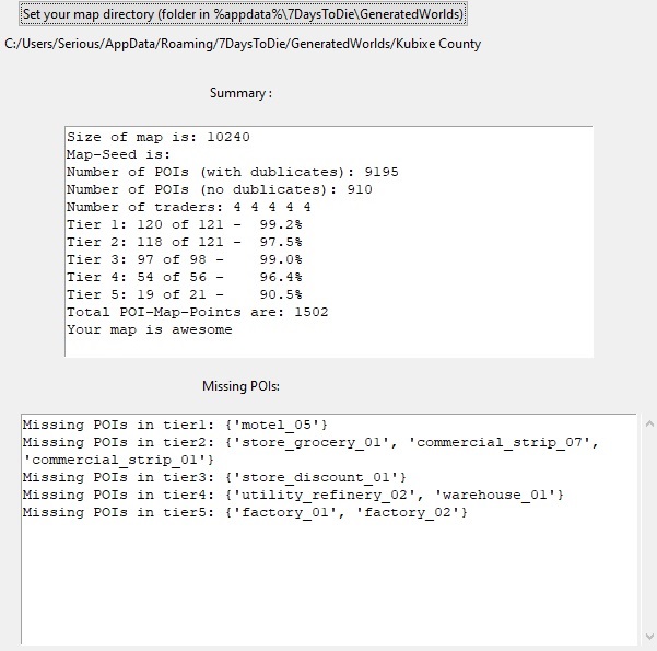 7 days to die xml helper and map check additional screenshot 1