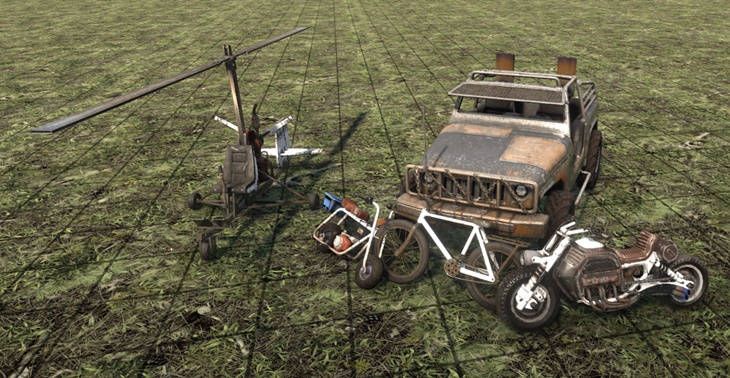 7 days to die bdubs vehicles changelog screenshot