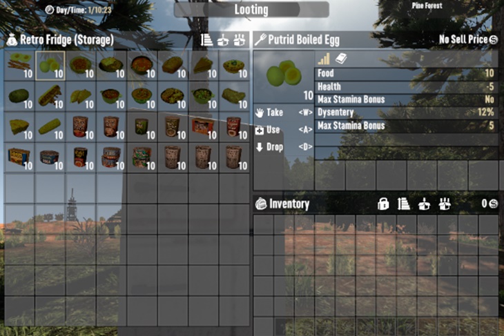 7 days to die putrid food