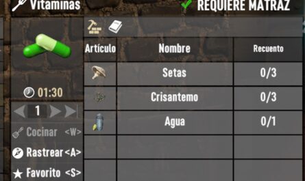 7 days to die recipe vitaminas