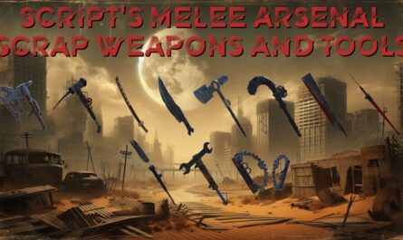 7 days to die scripts melee arsenal scrap tools and weapons