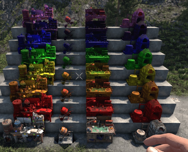 7 days to die themeanones rainbow workstations