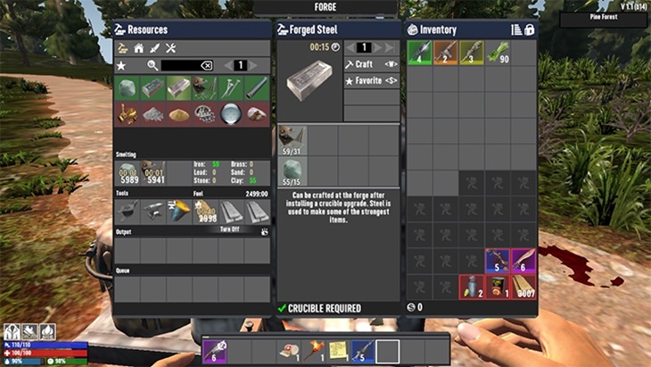 7 days to die advanced ui