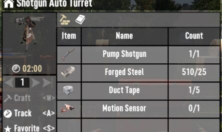 7 days to die alternative turret recipes