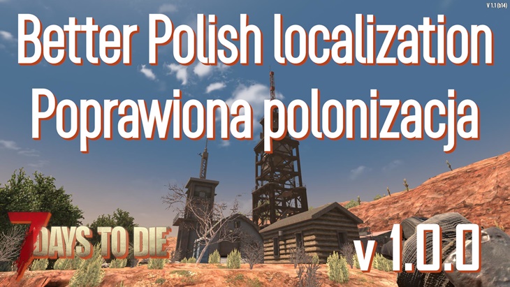 7 days to die better polish localization poprawiona polonizacja