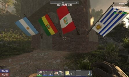 7 days to die flags from america for deco