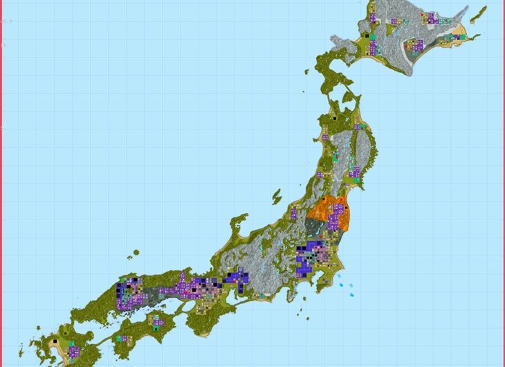 Map: Japan Undead One