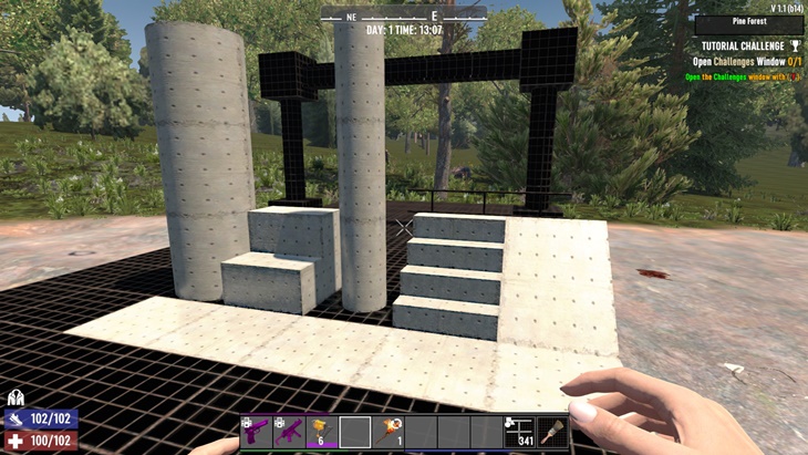 7 days to die scg rebar frame mod additional screenshot 1