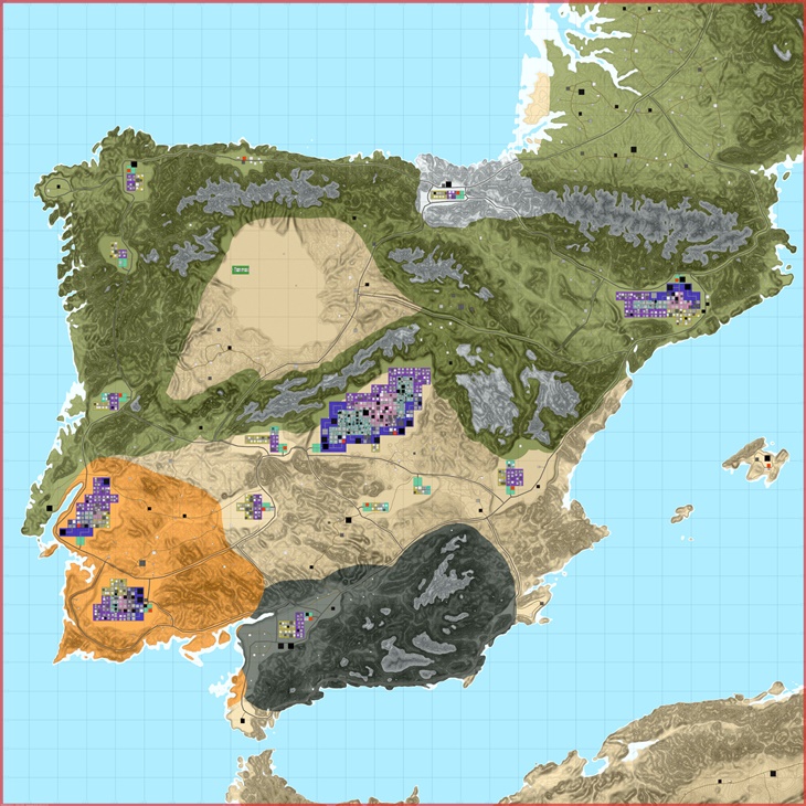 7 days to die map iberia undead