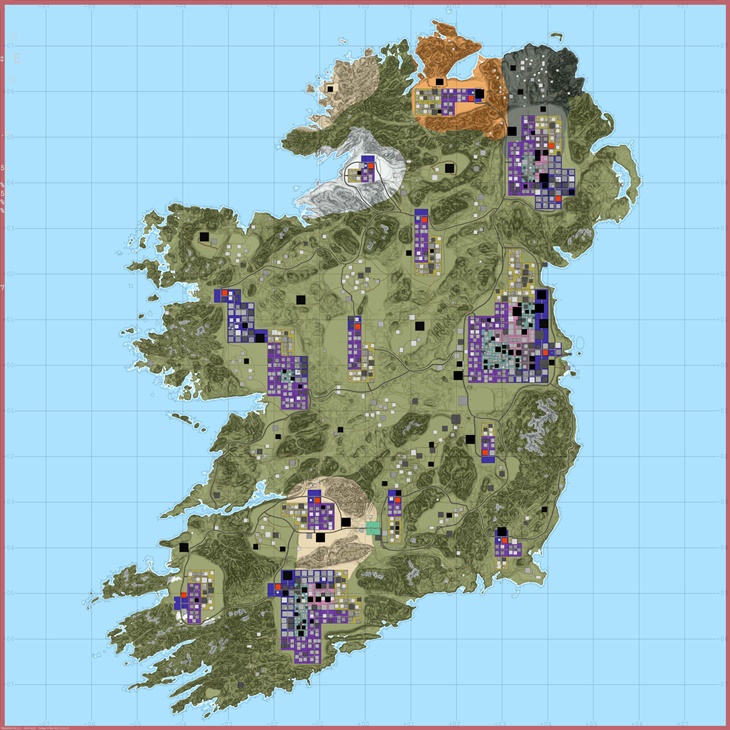 7 days to die map ireland undead one