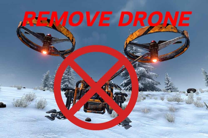 Remove Drone From Gameplay