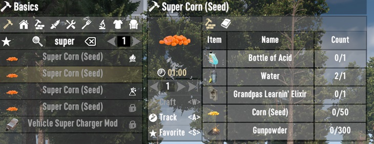 Cheap Craftable Super Corn Seeds