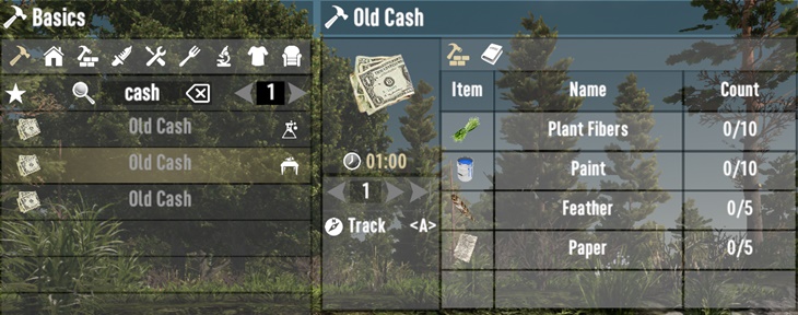 Craftable Cash