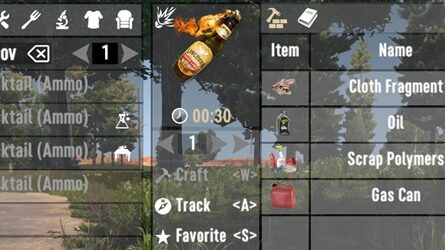 7 days to die craftable cheaper molotov cocktails