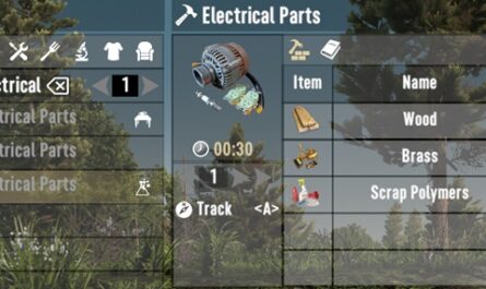 7 days to die craftable electrical parts