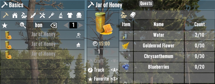 7 days to die craftable honey