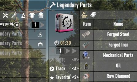 7 days to die craftable legendary parts 2