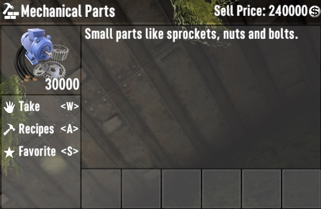 7 days to die craftable mechanical parts additional screenshot