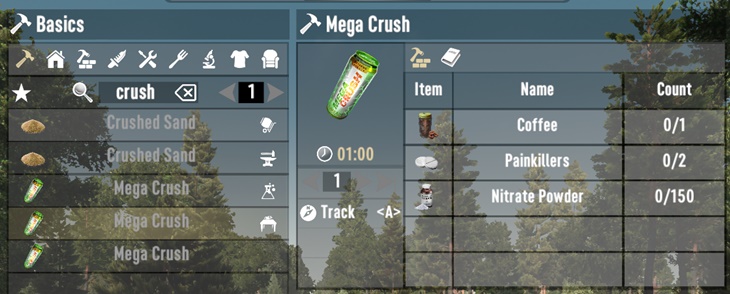 7 days to die craftable megacrush