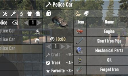 7 days to die craftable police set