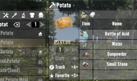 7 days to die craftable potato