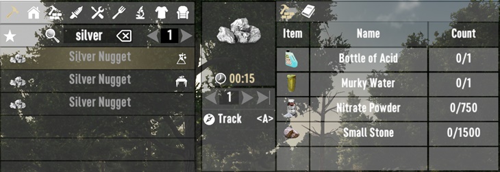 7 days to die craftable silver