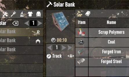 7 days to die craftable solar banks