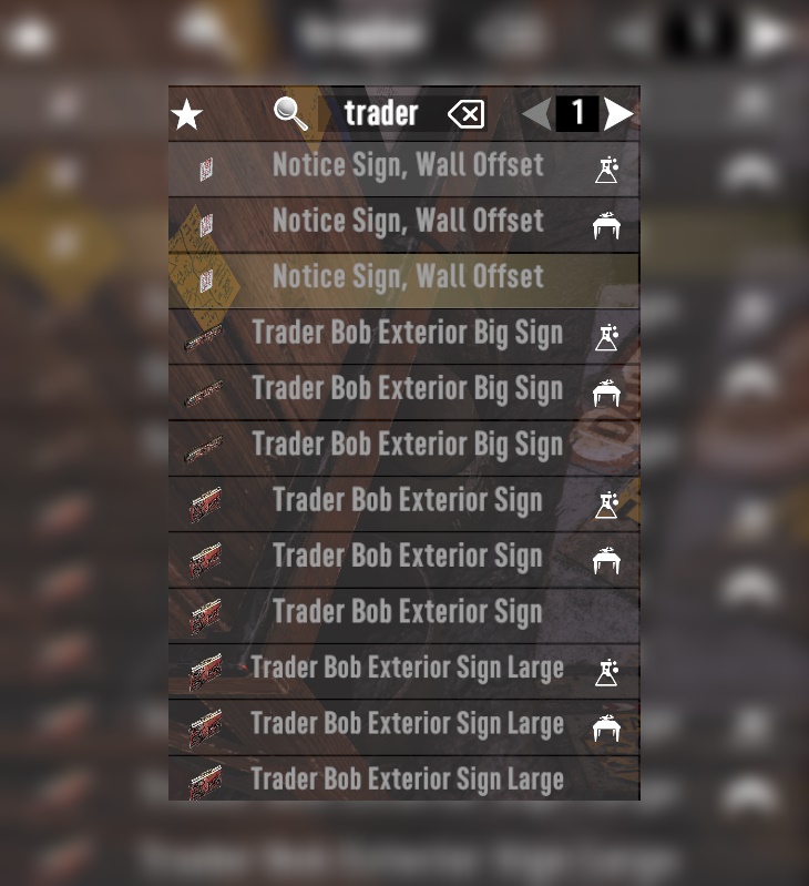 7 days to die craftable trader signs and flag